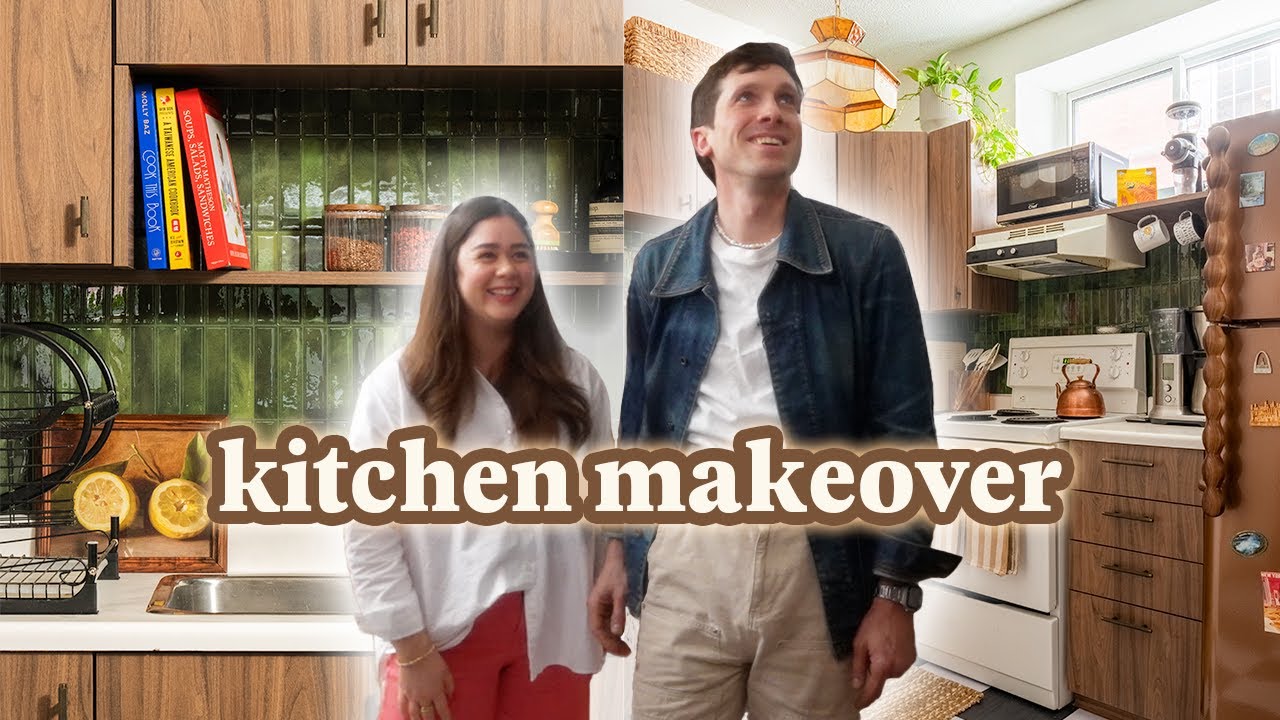 Renter-Friendly *TINY* Kitchen Makeover For @handyman.graham