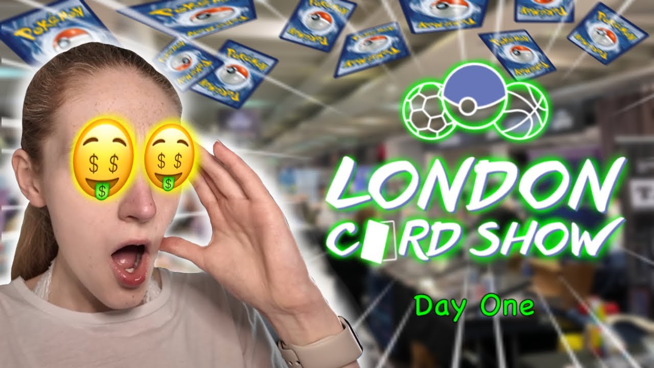 Buying Pokemon Cards at London Card Show NEVER Disappoints!!! (Day 1)