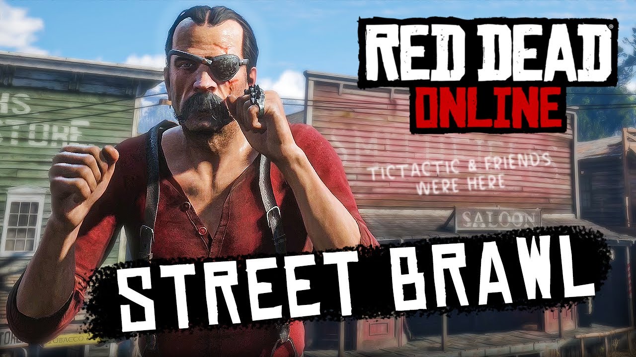 Street Brawl In Valentine  |  RED DEAD ONLINE