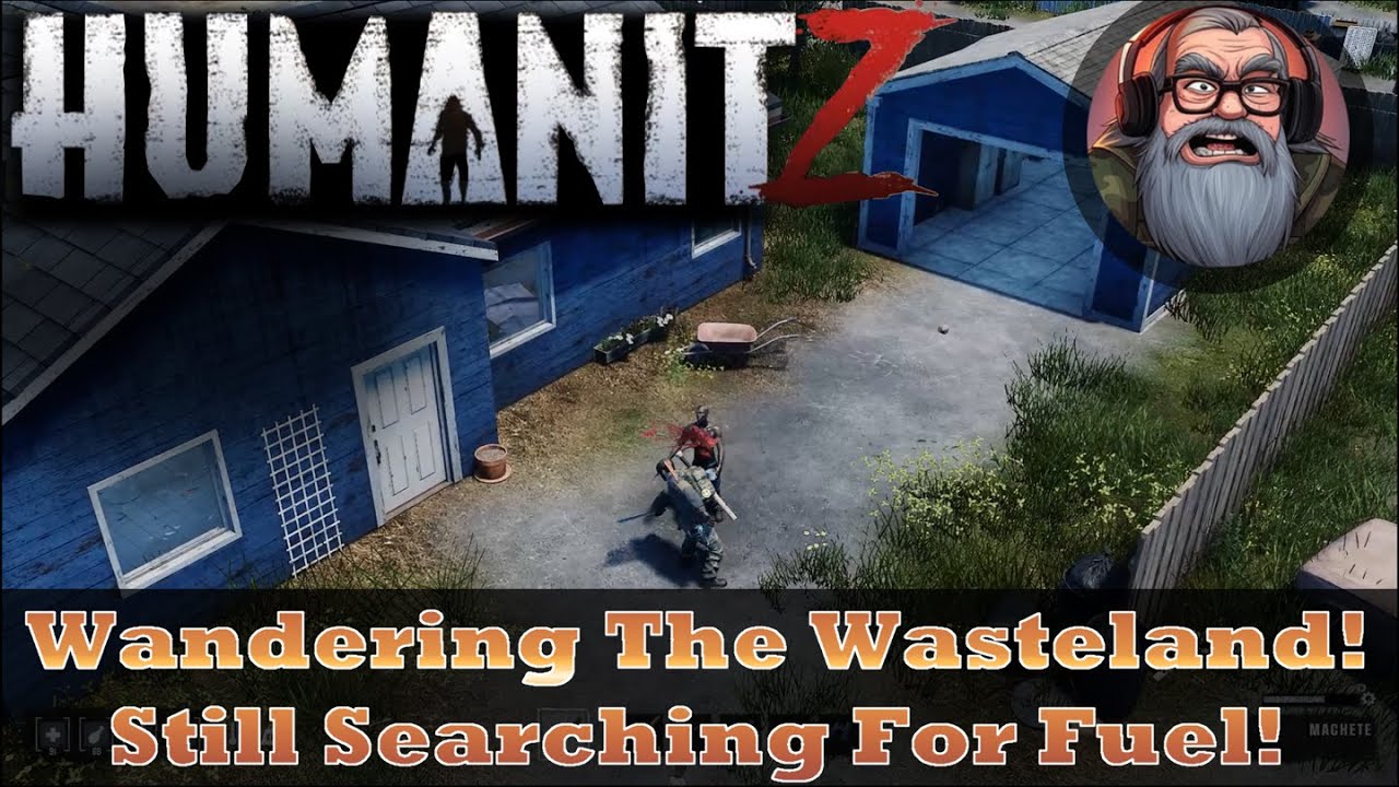 Searching the Wasteland on Foot! HumanitZ Gameplay