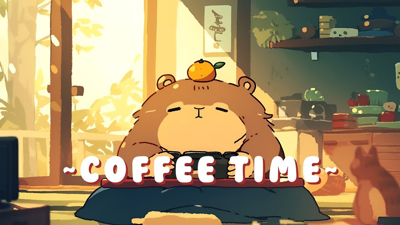 Capybara Chill Radio - Chill Study Music Mix ~ Warm Feelings ~ 🌸 ☕
