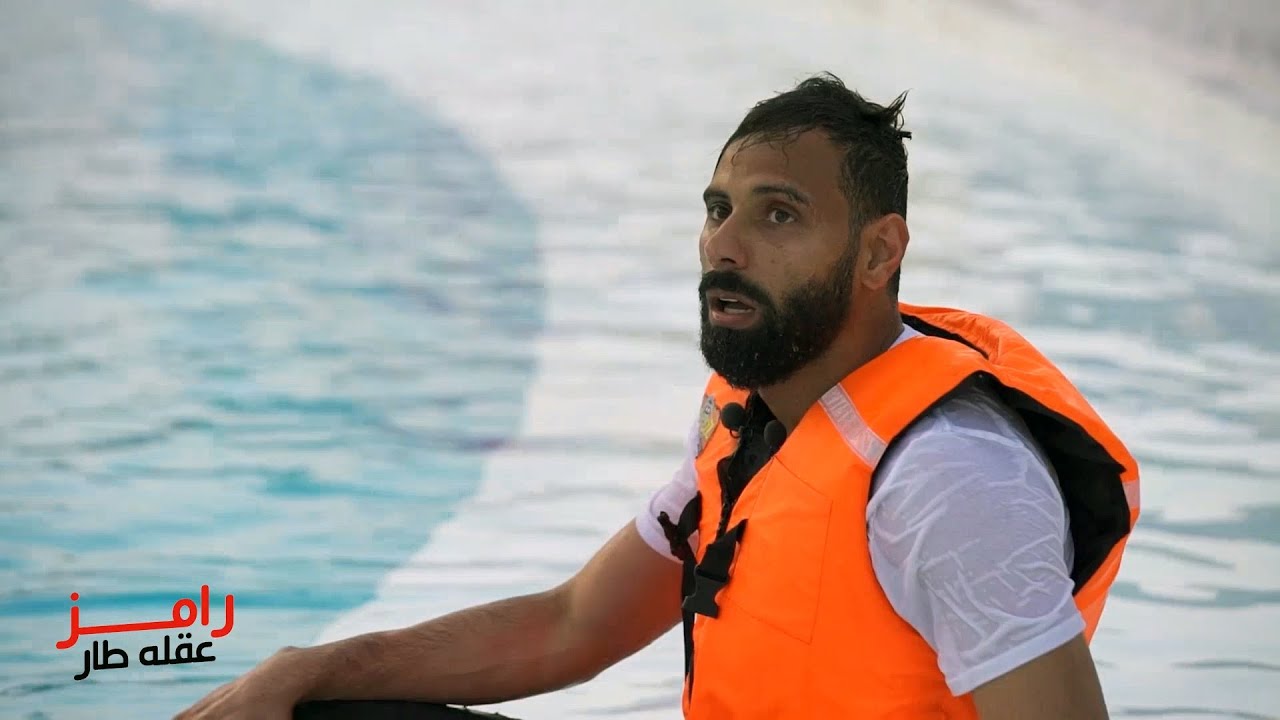ذهول وانبهار جنش بعد رؤية رامز جلال في رامز عقله طار