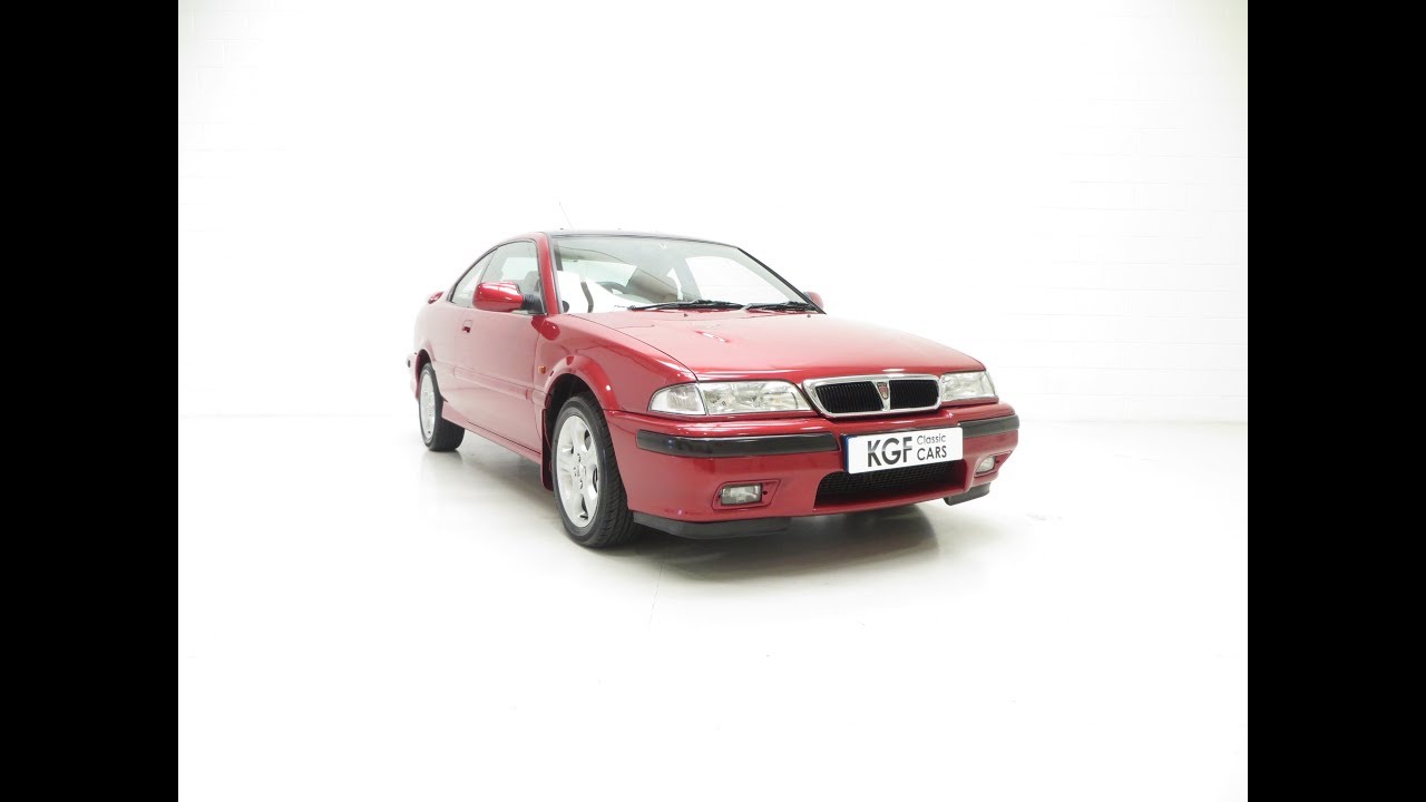A full-blooded R8 Rover 200 1.8VVC Coupe Tomcat with 29,544 miles from new - SOLD!