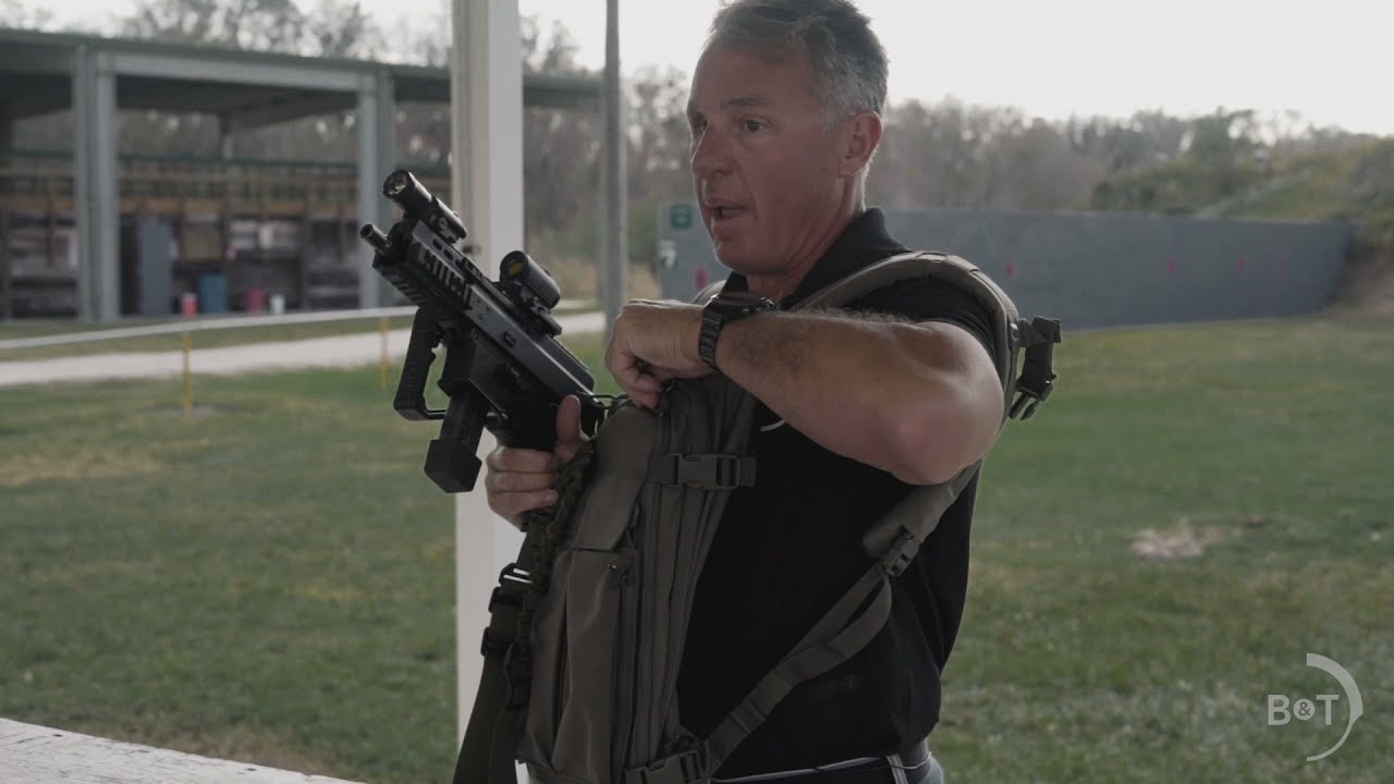 B&T APC9 Pro Backpack Setup and Deployment