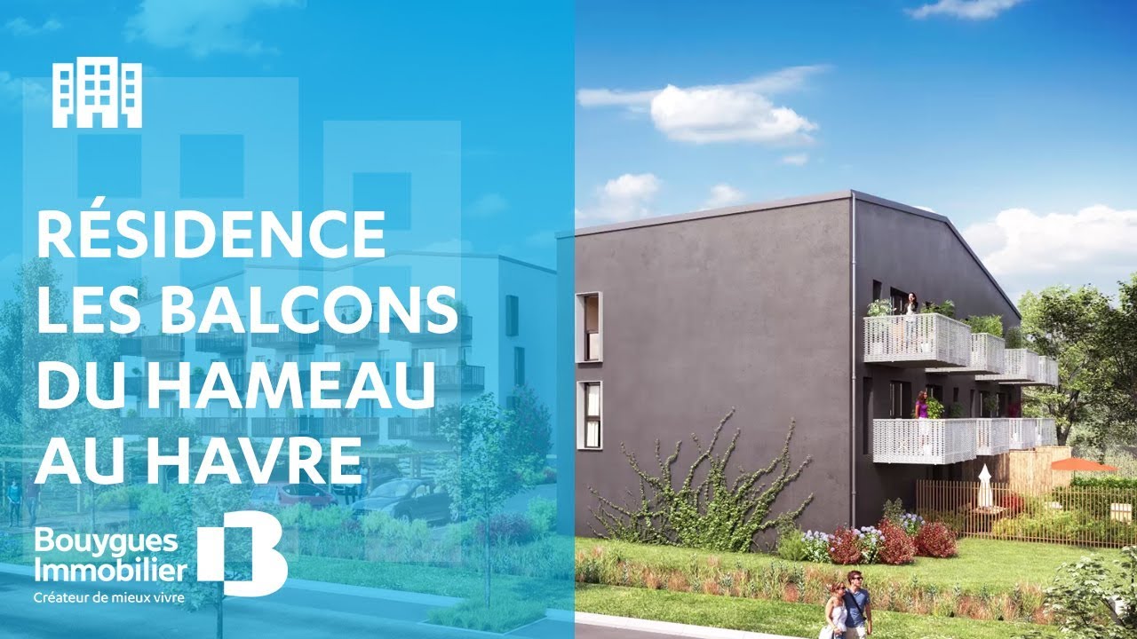 Résidence Les Balcons du Hameau au Havre | Nos projets immobiliers neufs