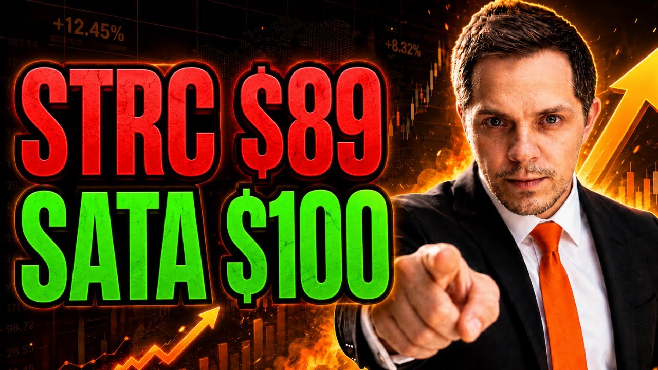 BITCOIN WIZARD LIVE &mdash; STRC ОБВАЛИЛСЯ ДО $89 &mdash; SATA ПО $100!