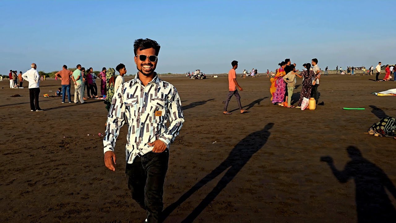 Suvali Beach vibes 🌊✨ | Surat ka Beautiful Beach 😍