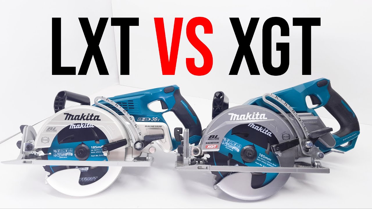 Обзор пилы с задней рукояткой Makita 40 В против пилы с задней рукояткой Makita 18 В x2 GSR01 про...