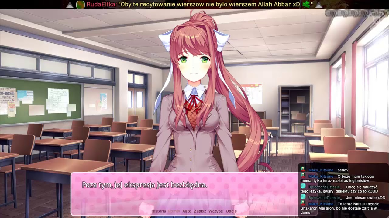 FUNNY MOMENTS - MŁOTECZKA RECYCUJE wierszem w DOKI DOKI LITERATURE CLUB
