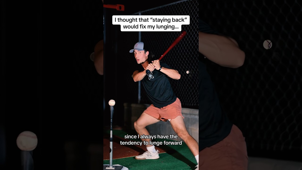 A Drill to Stop LUNGING&hellip; #baseball #baseballcoach @ianjenkins_hitting