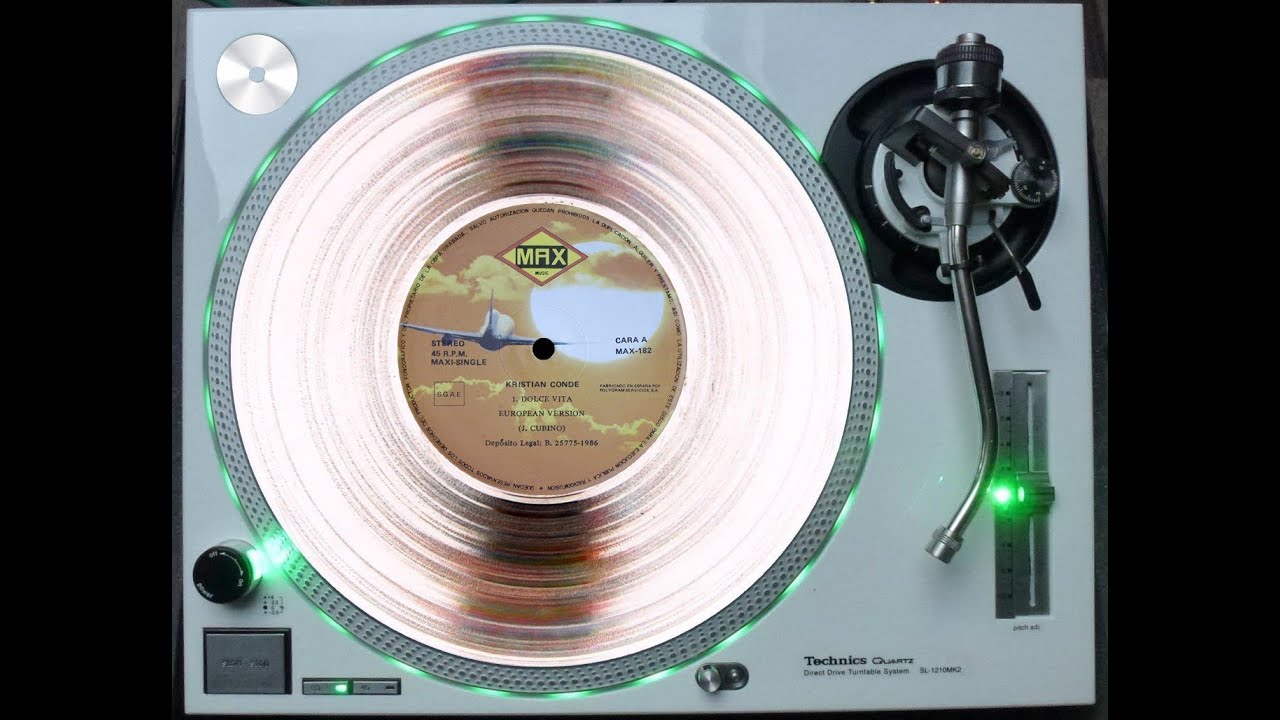 KRISTIAN CONDE - DOLCE VITA (EUROPEAN VERSION) (℗1986 / &copy;2014)
