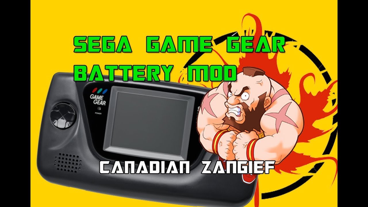 5,000 mAh Sega Game Gear Battery Pack Mod Easy Mode!