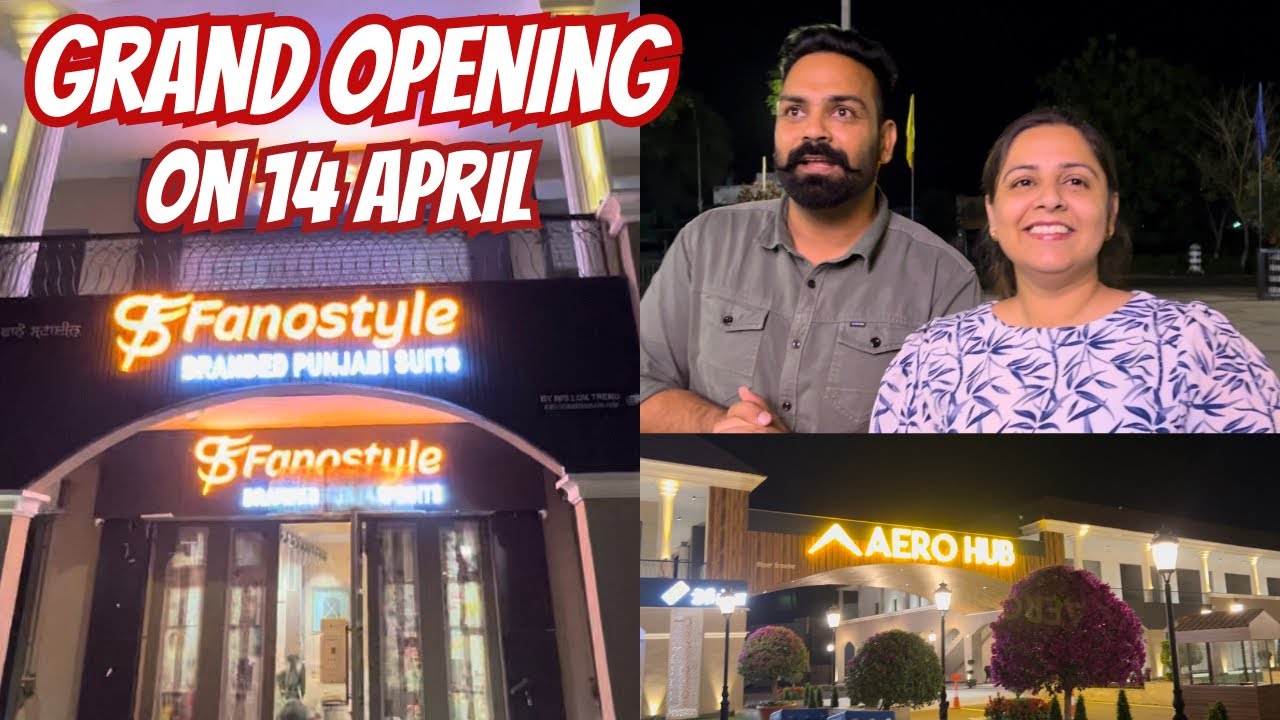 Fanostyle Showroom Opening ਤੇ ਸੂਟਾਂ ਤੇ ਲਾਏ ਬਹੁਤ ਸਾਰੇ Offers🥰14 April ਨੂੰ Gift ਚ ਜਿੱਤੋ 5000 de suits