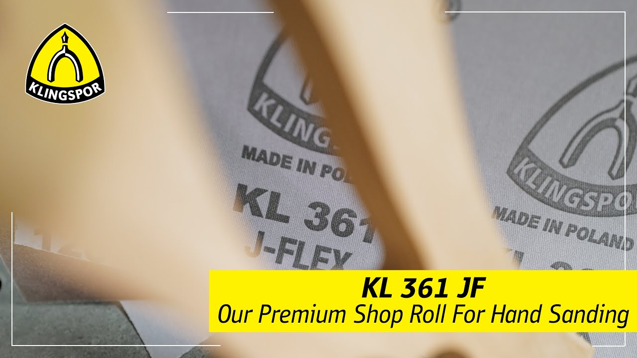 KL 361 JF - Our Premium Shop Roll For Hand Sanding | KLINGSPOR Abrasives USA