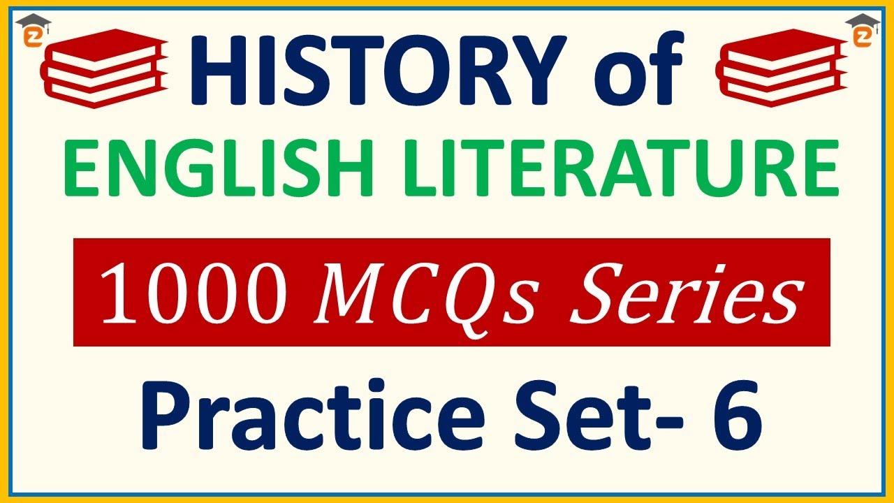 PRACTICE SET ON HISTORY OF ENGLISH LITERATURE || UP TGT ENGLISH LITERATURE MCQs