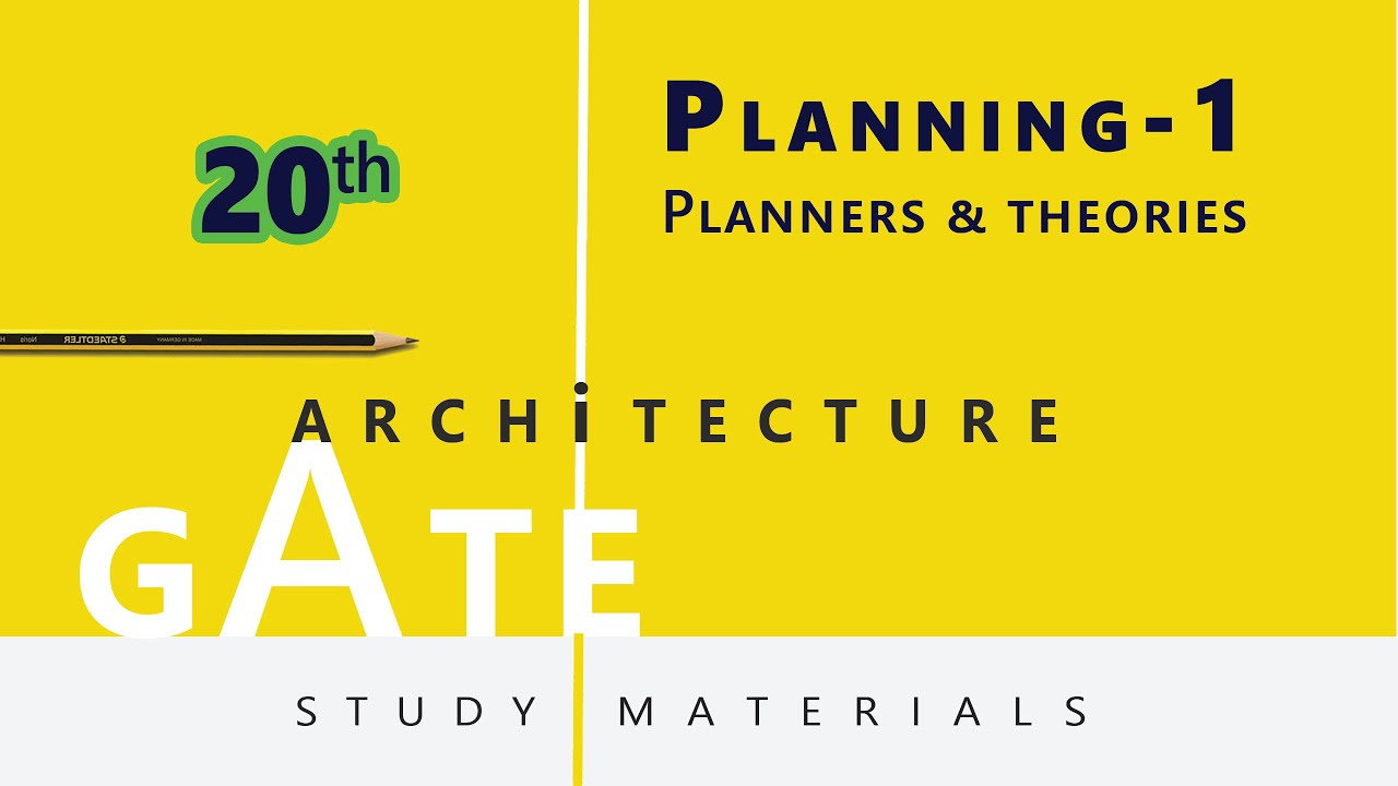 Architecture Gate study material _Planning-1