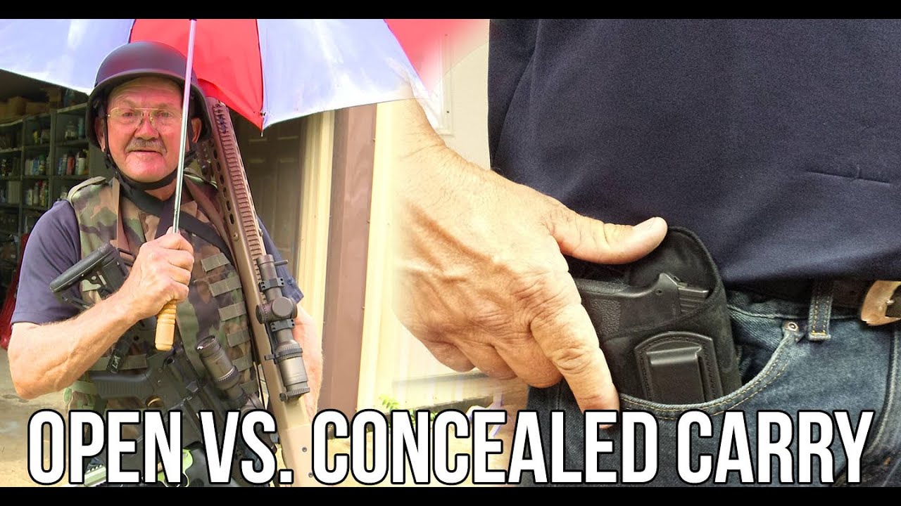 Open Carry vs. Concealed Carry: When is it appropriate? with Jerry Miculek