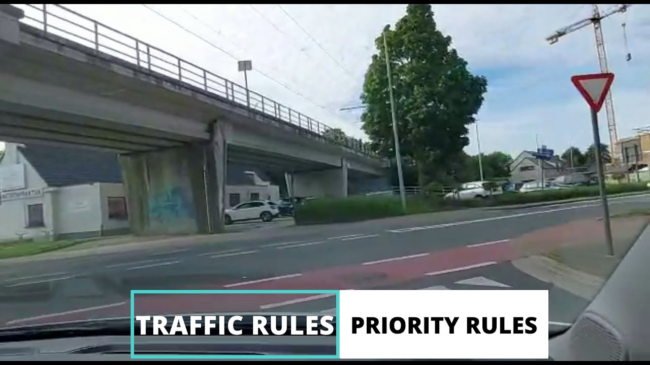 Priority Rules - Driving Theory