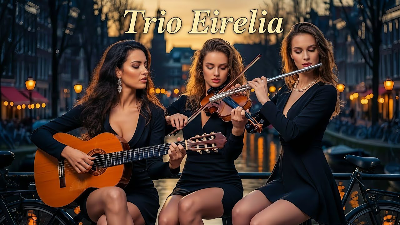 [Trio Éirelia] Soothing Flamenco Guitar, Violin & Irish Flute Relaxation - TRANQUIL Flamenco Journey