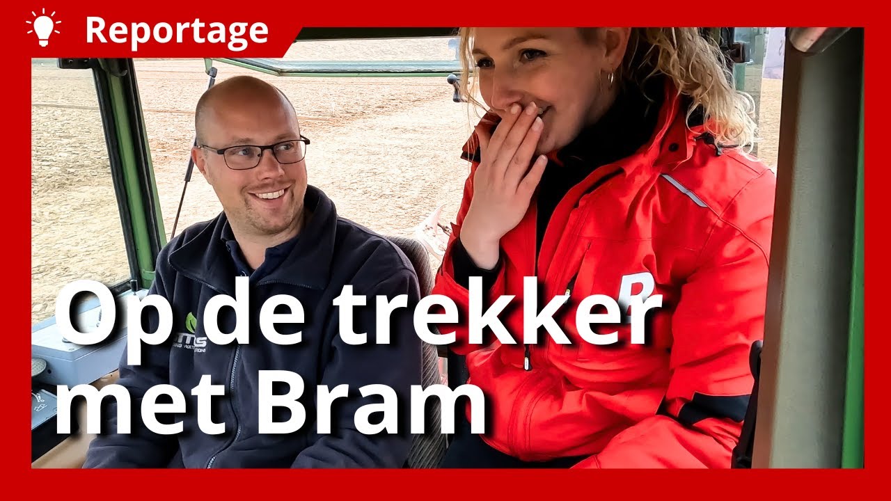 Bram ploegt heel Europa door met zijn Kverneland EG 85 ploeg