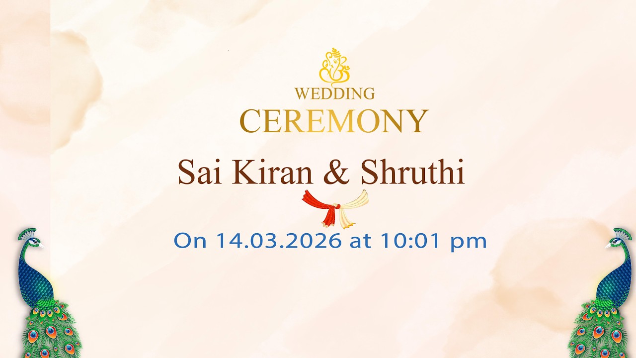 Sai Kiran & Shruthi