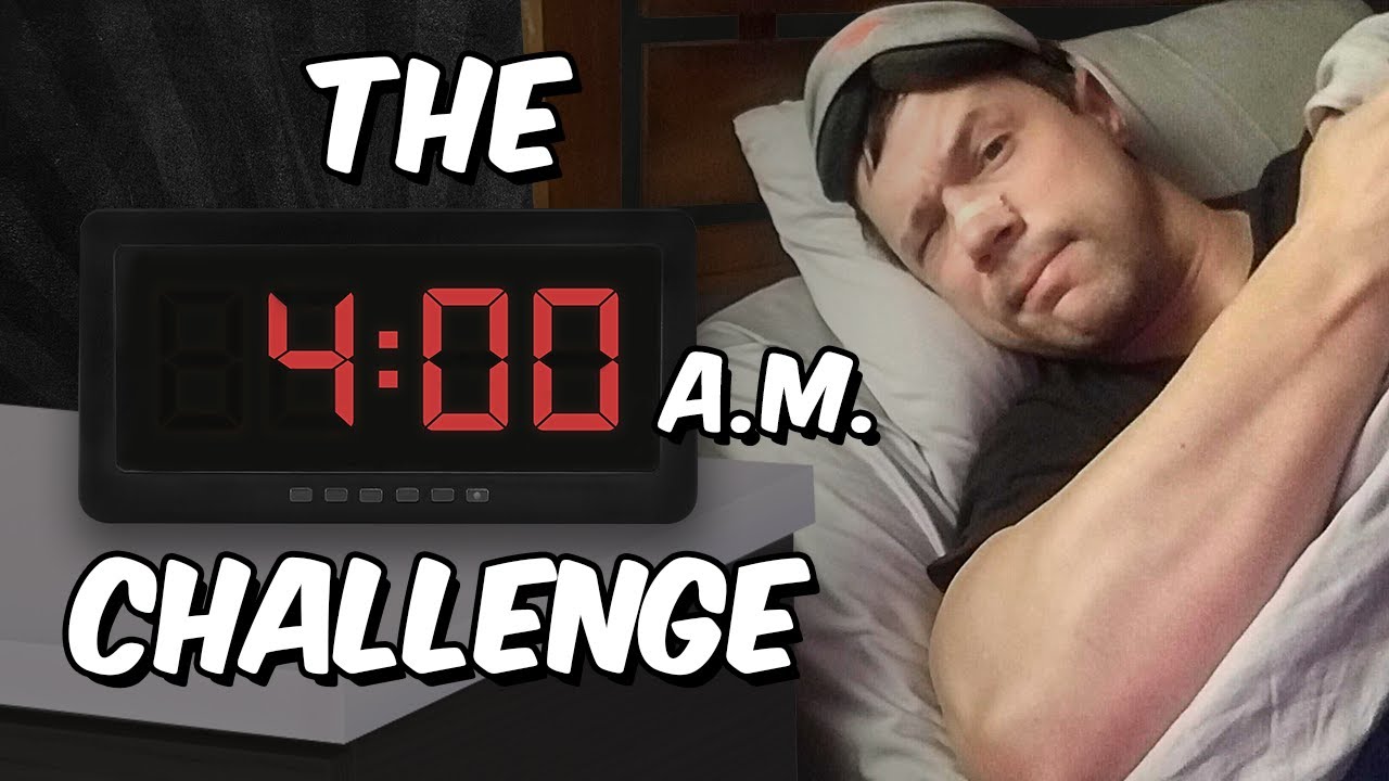 I did the 4am challenge! (is waking up early better?)