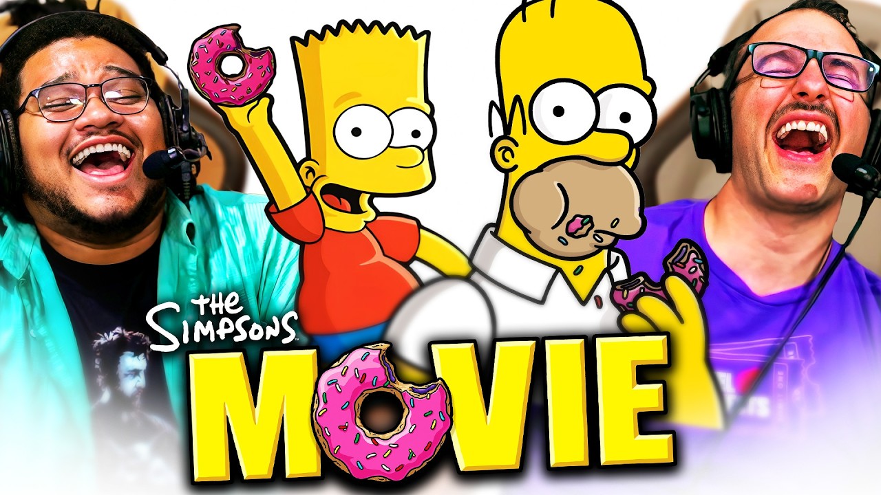 THE SIMPSONS MOVIE (2007) REACTION!! FIRST TIME WATCHING!! Homer Simpson | Spider-Pig | Movie Review