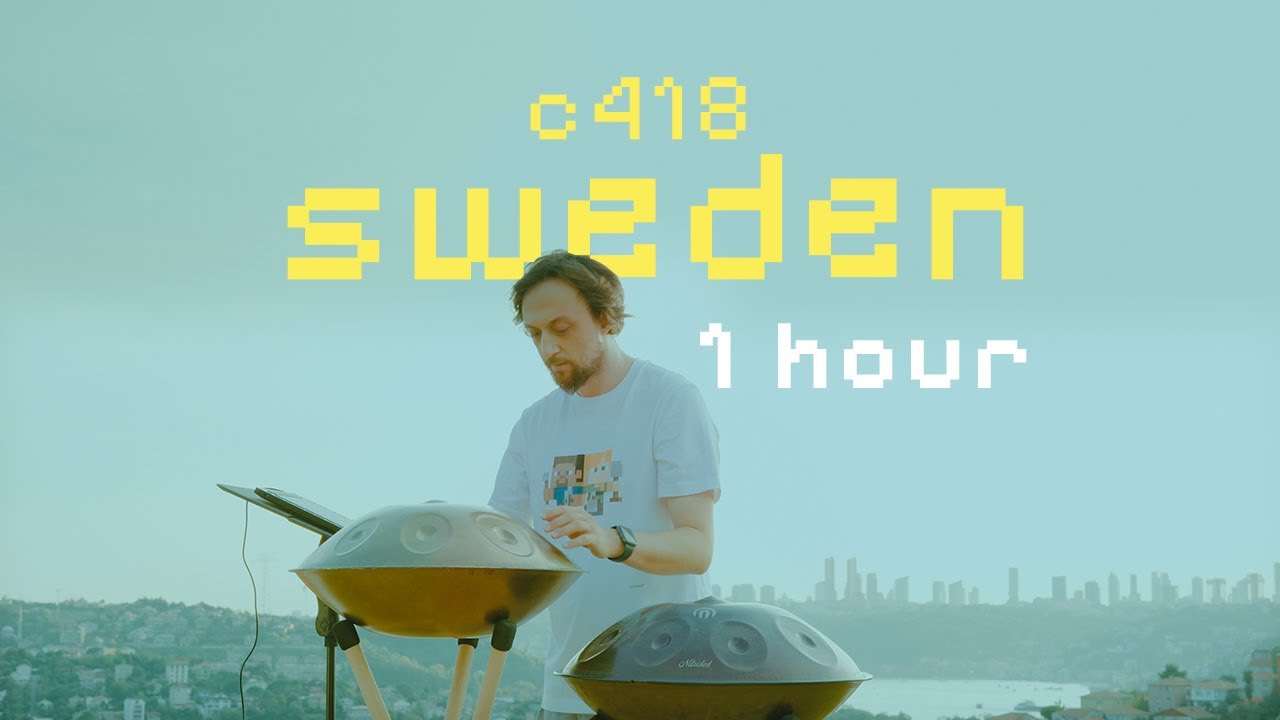 C418 Sweden & Wet Hands (1 Hour) Handpan Cover