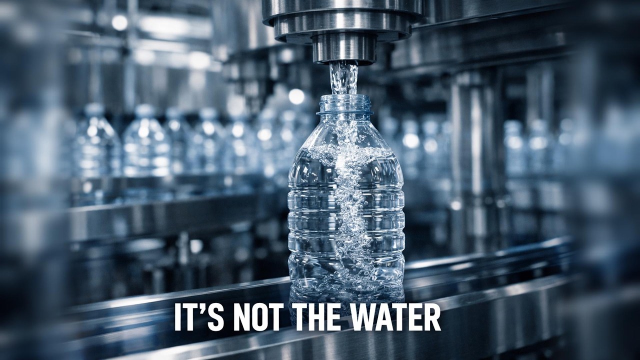 How Bottled Water Is Really Made at Massive Scale