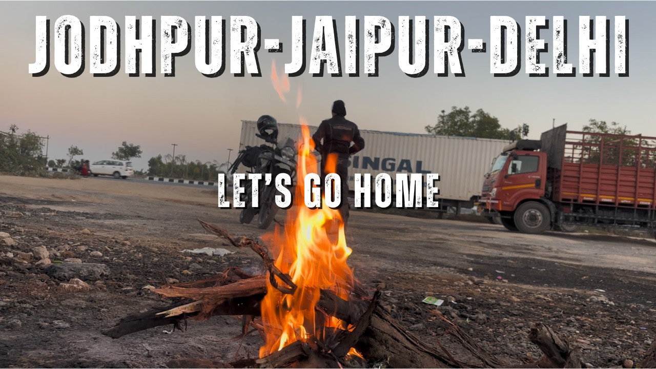 Wrong Turn in Rajasthan | The Cold Night Ride to Delhi
