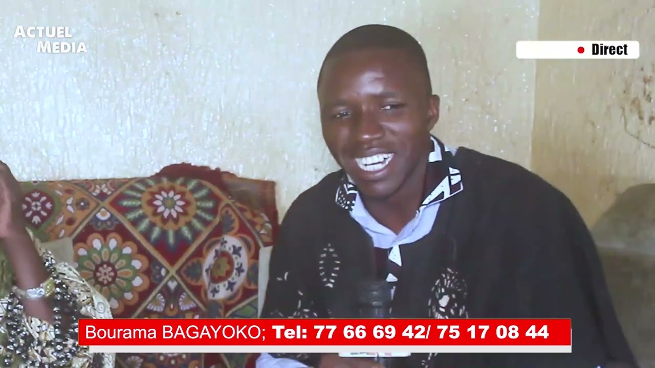 Bourama Bagayoko dans l'émission DONI KÈNÈ sur Actuel Média
