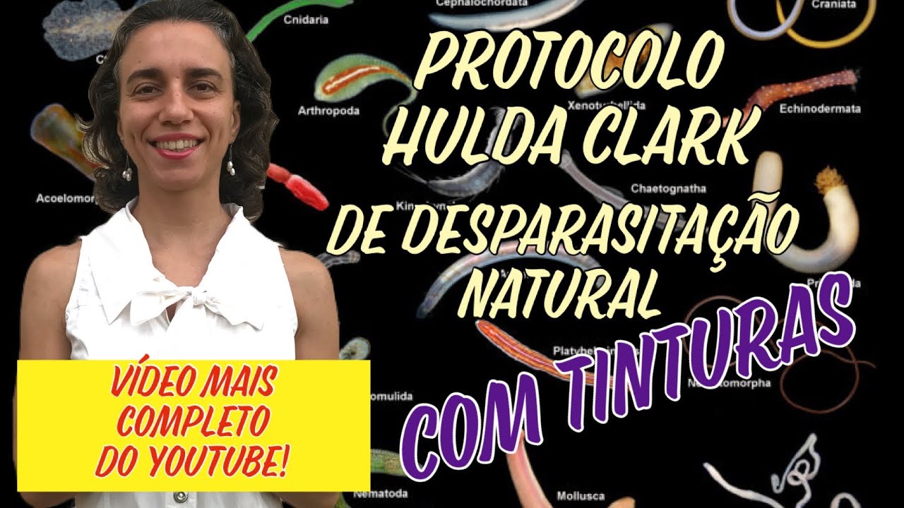 Desparasita&ccedil;&atilde;o Natural com tinturas (Hulda Clark): a&ccedil;&atilde;o de cada item e kit melhor pre&ccedil;o do mercado