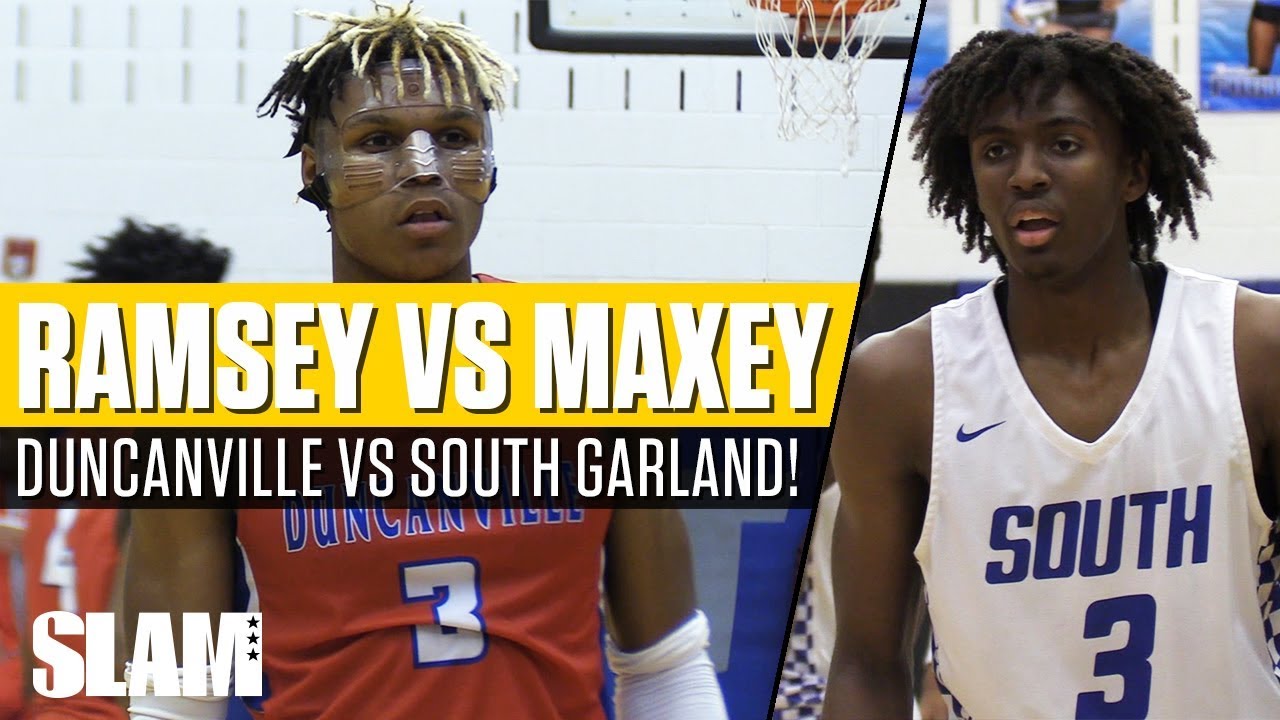Tyrese Maxey takes on Jahmius Ramsey! South Garland vs Duncanville | SLAM Highlights