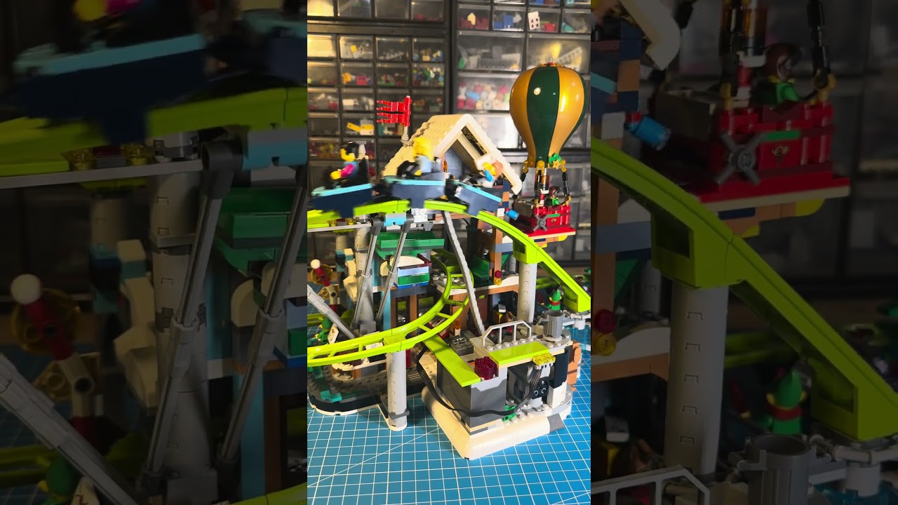 Lego 10339 Santa&rsquo;s Post Office 10339 + 60421 Robot World Rollercoaster