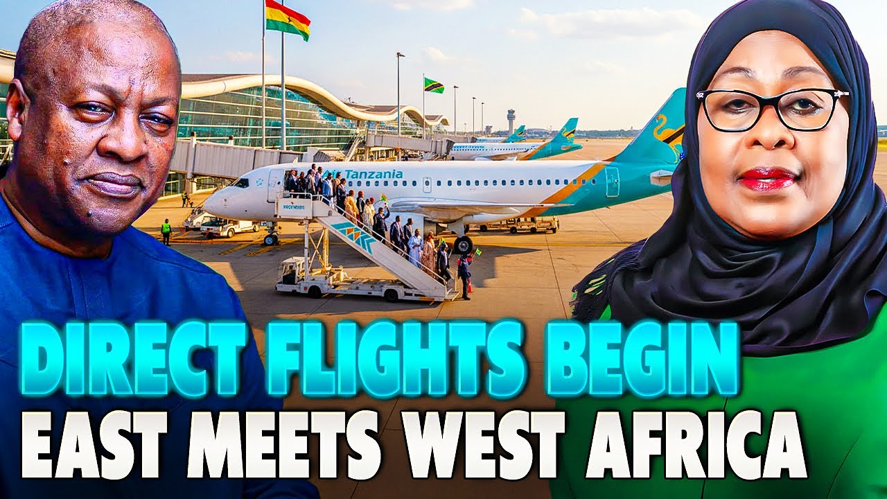Tanzania & Ghana Connected by Direct Flights–Boost for Tourism & Trade