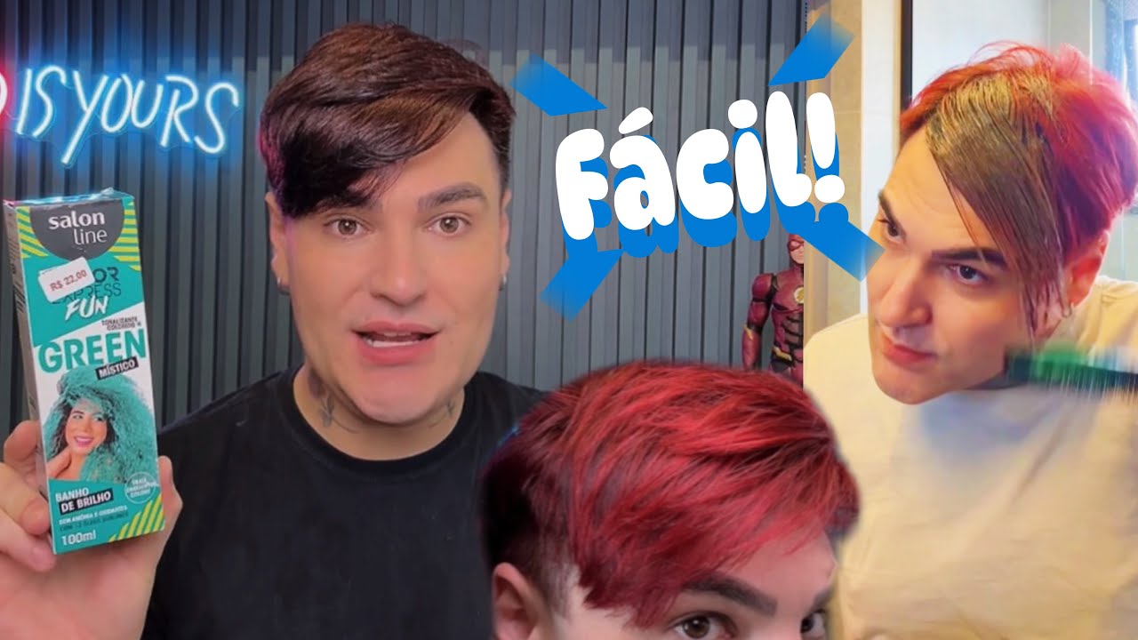 COMO TIRAR O VERMELHO DOS CABELOS SEM DESCOLORIR E AGREDIR? 🚨 NEUTRALIZANDO MEU CABELO COLORIDO