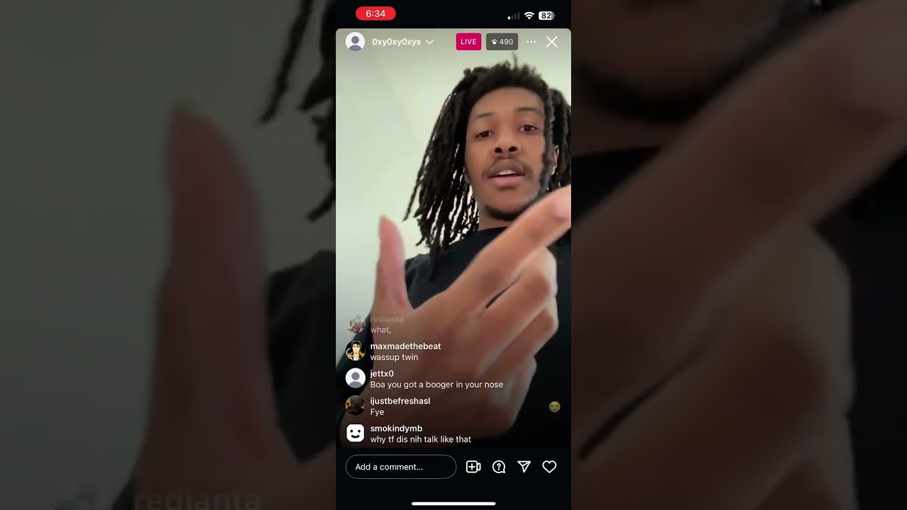 kankan talkin to chat on ig live (2/6)