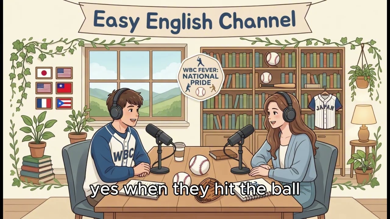 WBC Baseball Fever! Learn Essential English Vocabulary