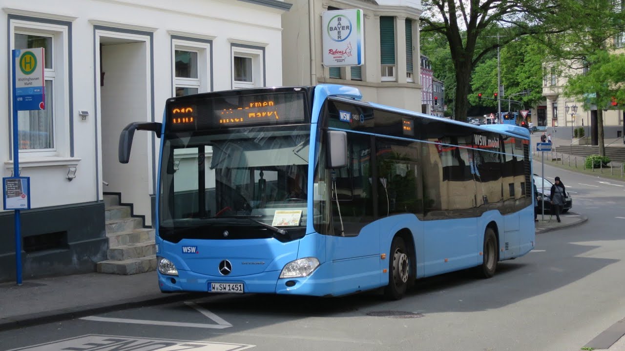 [Sound] Bus MB Citaro (C2) K | #1451 | WSW mobil GmbH, Wuppertal