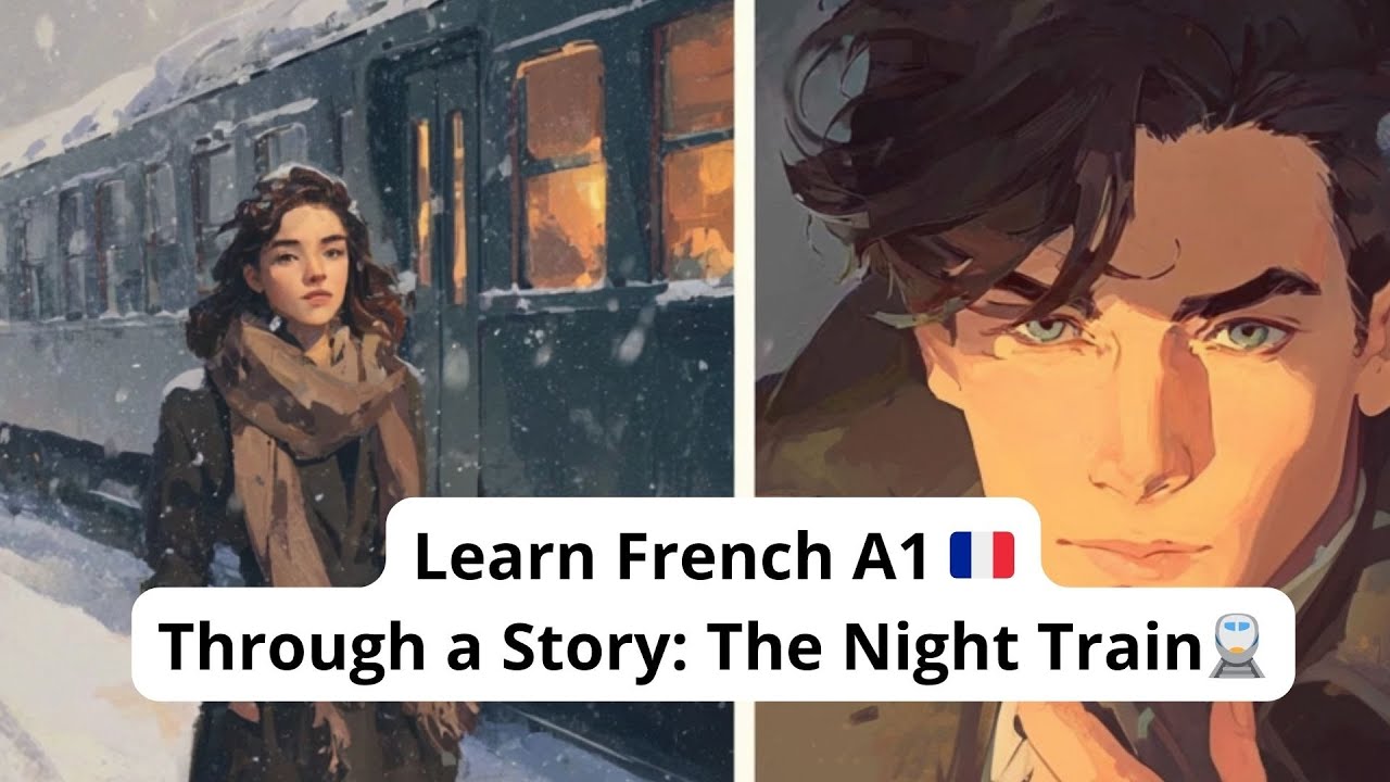 Easy French Listening A1 🇫🇷 | A Beautiful Evening Story