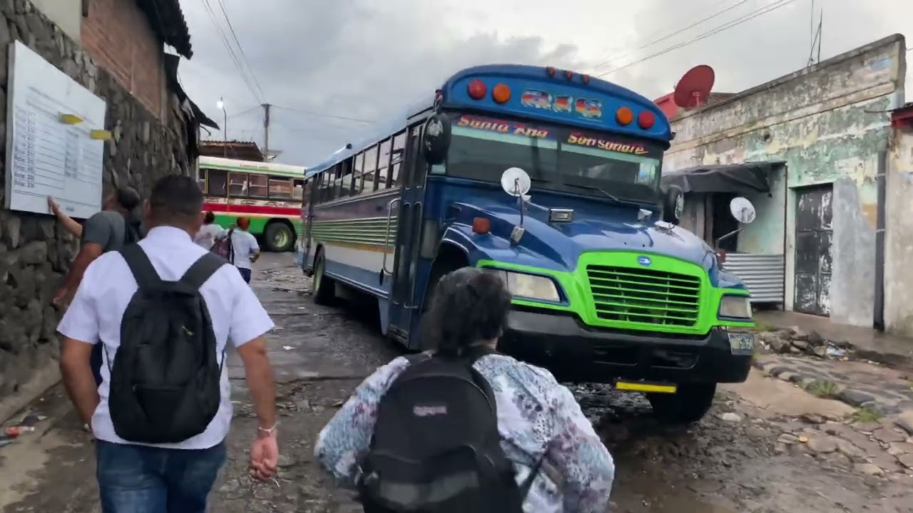 Vuelven los buses a la terminal principal de santa Ana El Salvador 🇸🇻