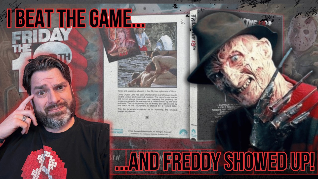 I Beat the Bootleg Friday the 13th Game… and Freddy Showed Up?!
