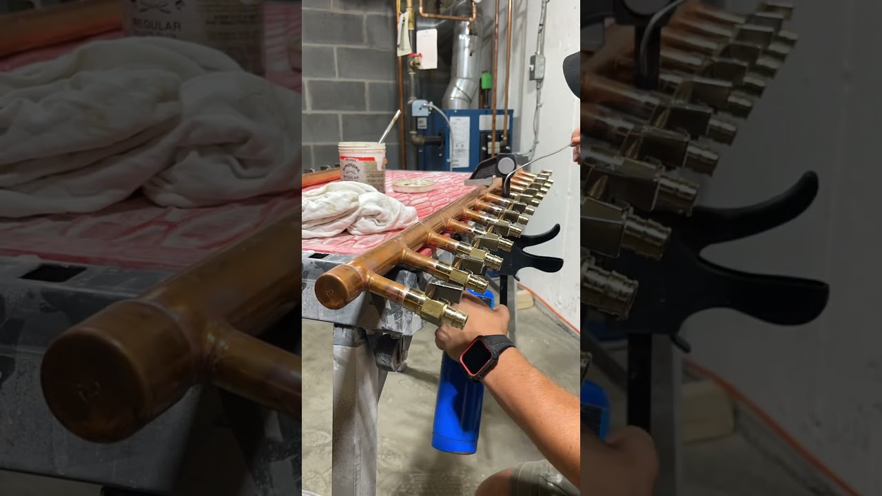 WHOLE HOUSE Supply Manifold! Under $200 #diy #construction #tools