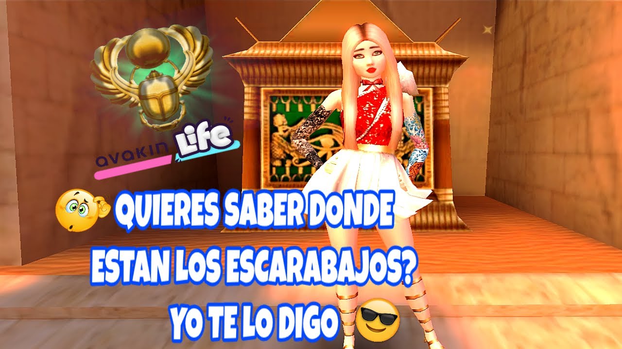 TE DIGO DONDE ESTAN LOS ESCARABAJOS👀 AVAKIN LIFE 👀