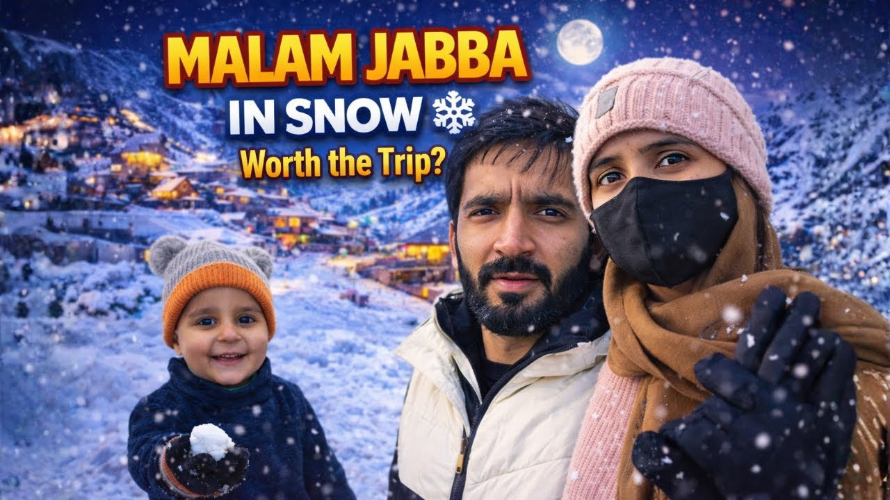 Malam Jabba Snowfall | Pakistan Travel | Solo Travel