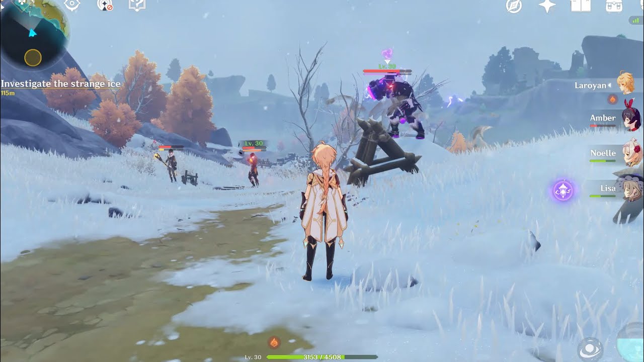 Cold greeting (Genshin Impact 2021.04.10)