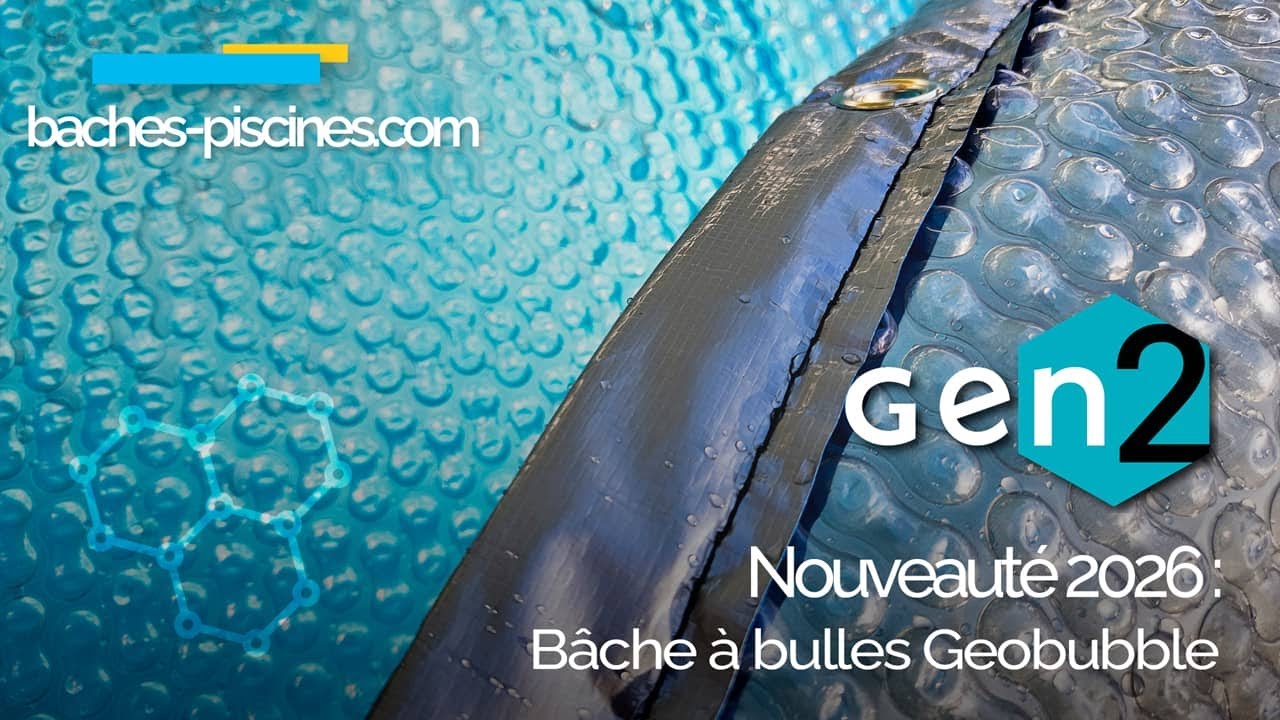 Bâche à bulles haut de gamme : Geobubble GEN2 Sol+Guard Graphène