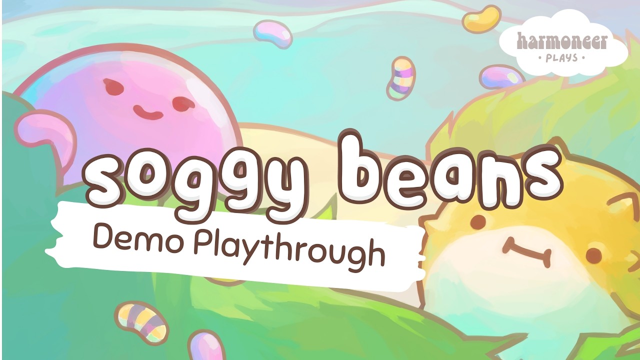 🐠 A Relaxing Ocean Corner to Watch Fish & Collect Beans 🫘 Soggy Beans Demo | No Commentary