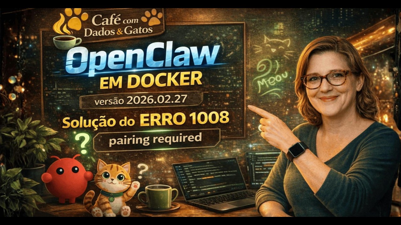 OpenClaw + Ollama (LOCAL): Instalação via Docker + Solução do erro “pairing required” (v 27.02.2026)