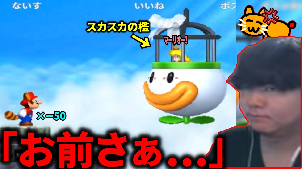 馬鹿みたいに誘拐されまくるピーチ姫に堪忍袋の緒が切れるネネチニャン